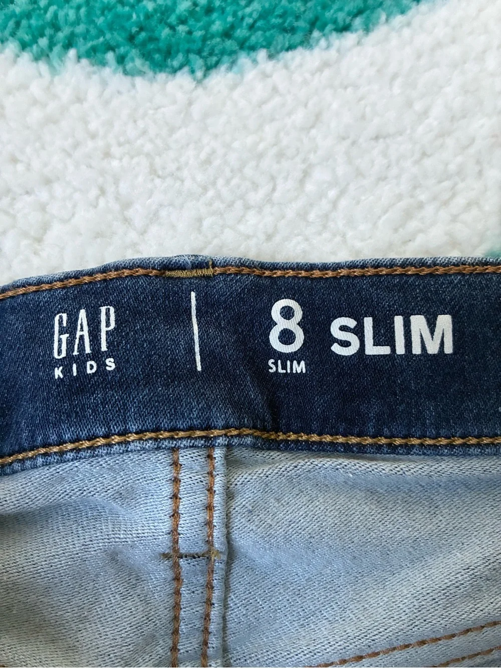 GAP Kids Slim Jeans (Dark Wash) Size 8 Slim